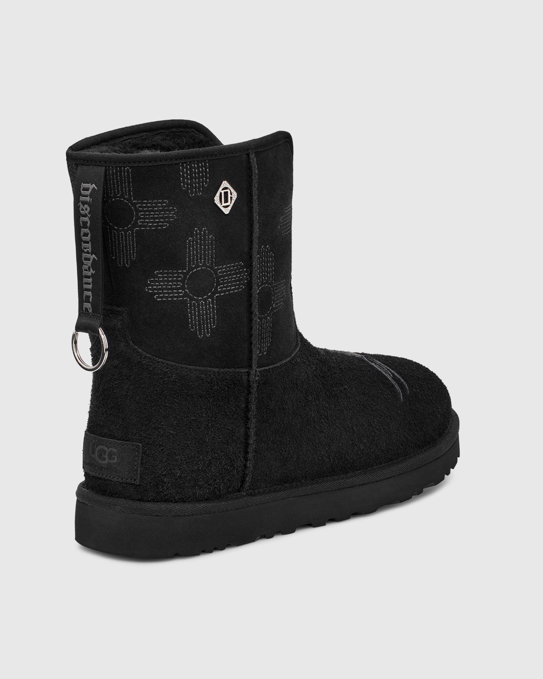 Ugg x Children of the Discordance – Classic Short Boot Black - Lined Boots - Black - Image 4