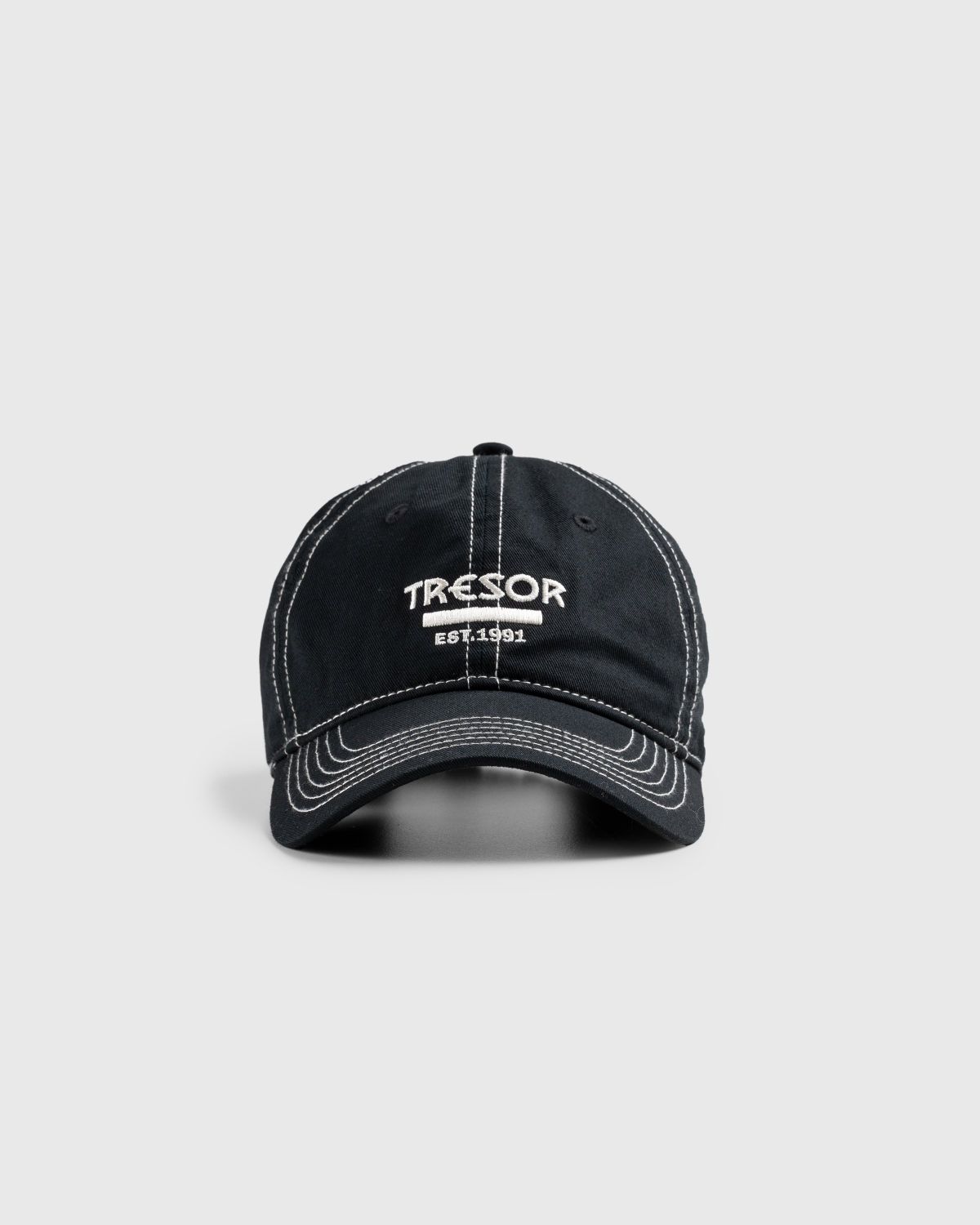 Tresor x Highsnobiety – BERLIN, BERLIN 3 Cap Black - Hats - Black - Image 3