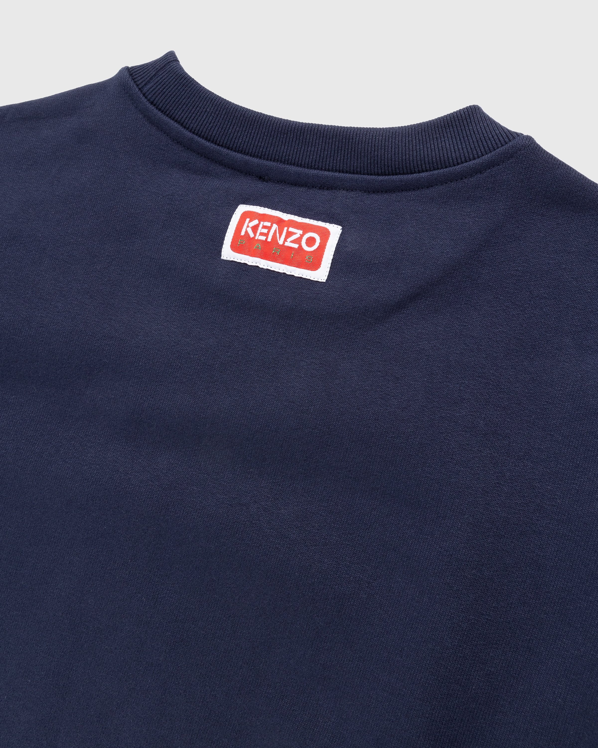 Kenzo – Boke Flower Sweatshirt Midnight Blue - Sweats - Black - Image 3