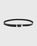 Our Legacy – Belt 2cm Black Leather - Belts - Black - Image 1