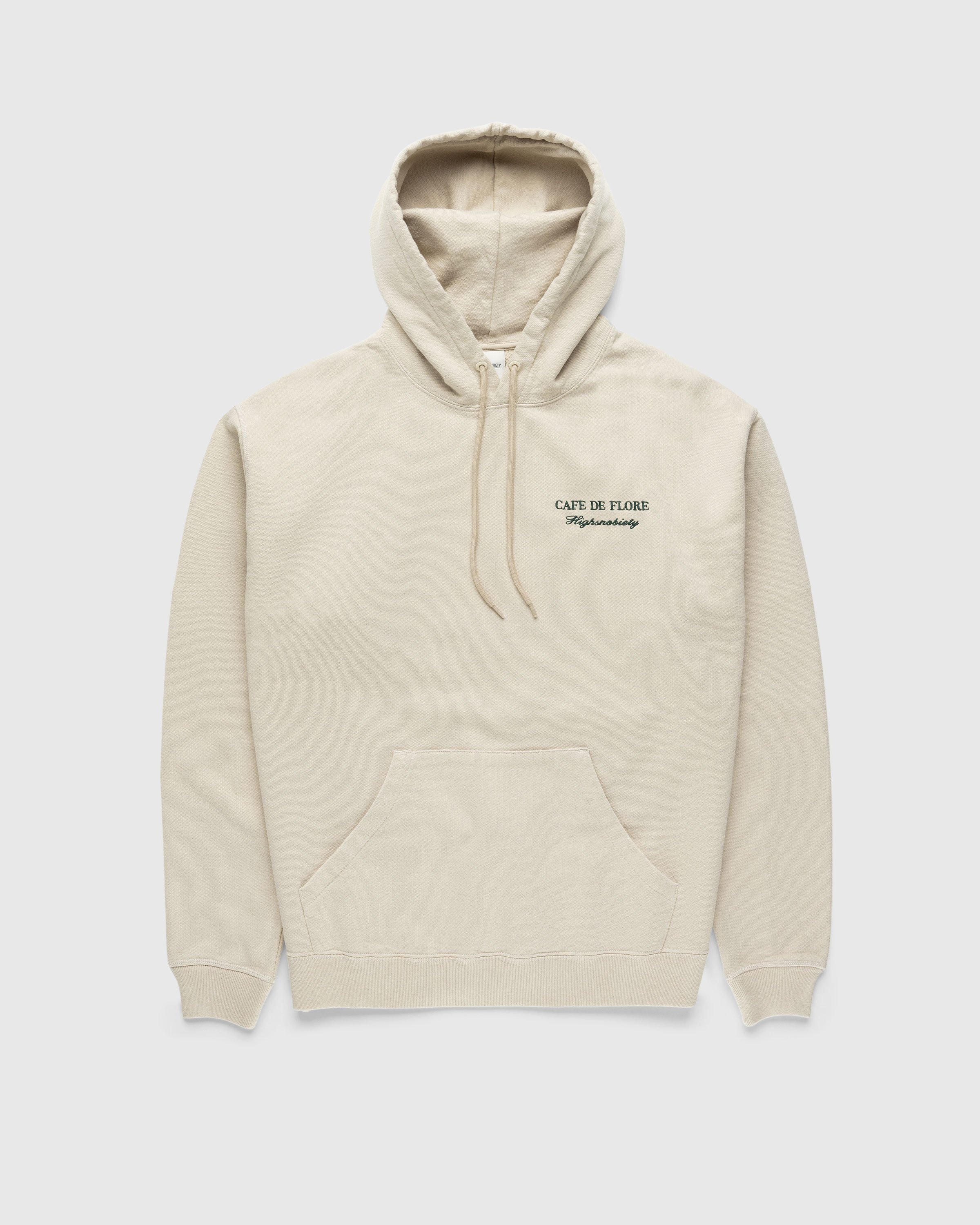 Café de Flore x Highsnobiety – Hoodie Eggshell - Sweats - Beige - Image 2