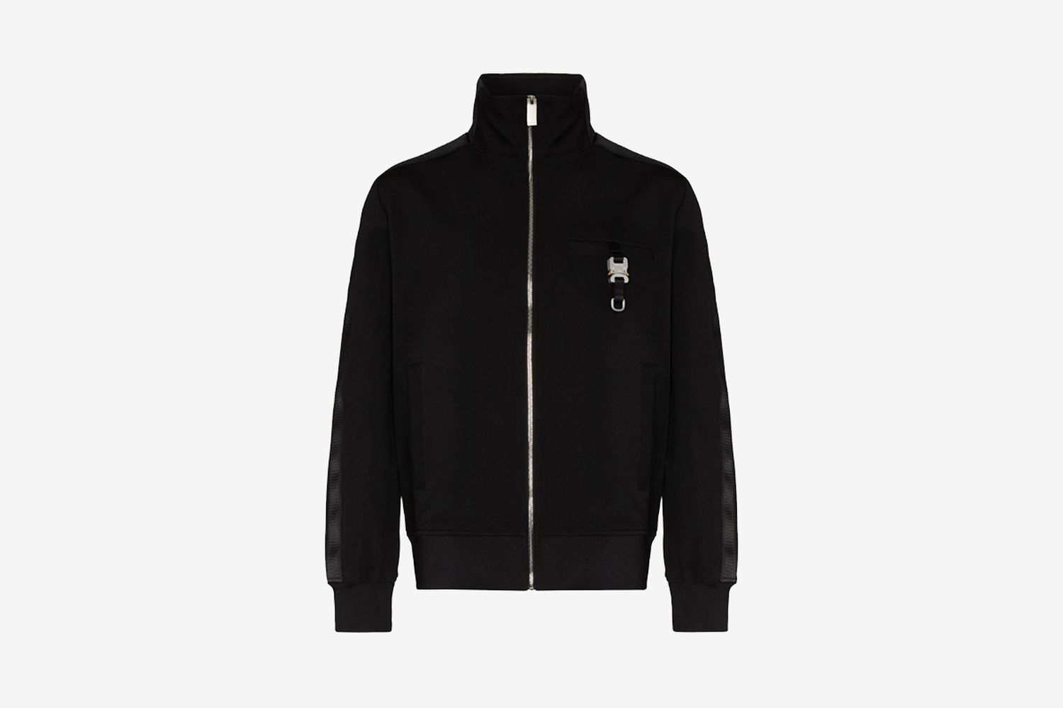 Black Buckle Track Jacket