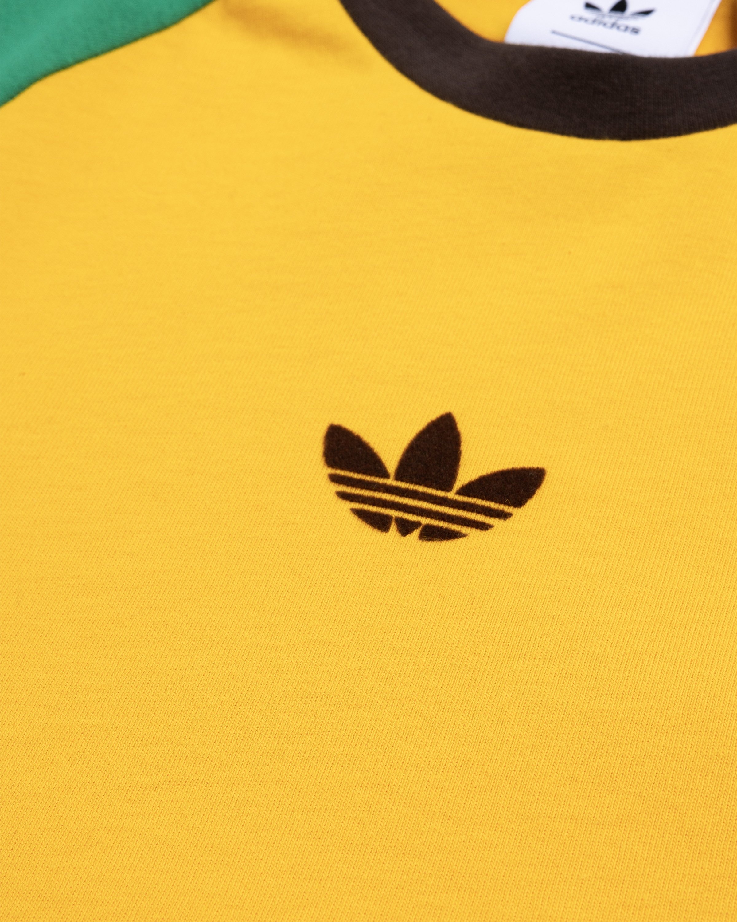 Adidas x Wales Bonner – Organic Cotton Tee Collegiate Gold - T-shirts - Yellow - Image 6