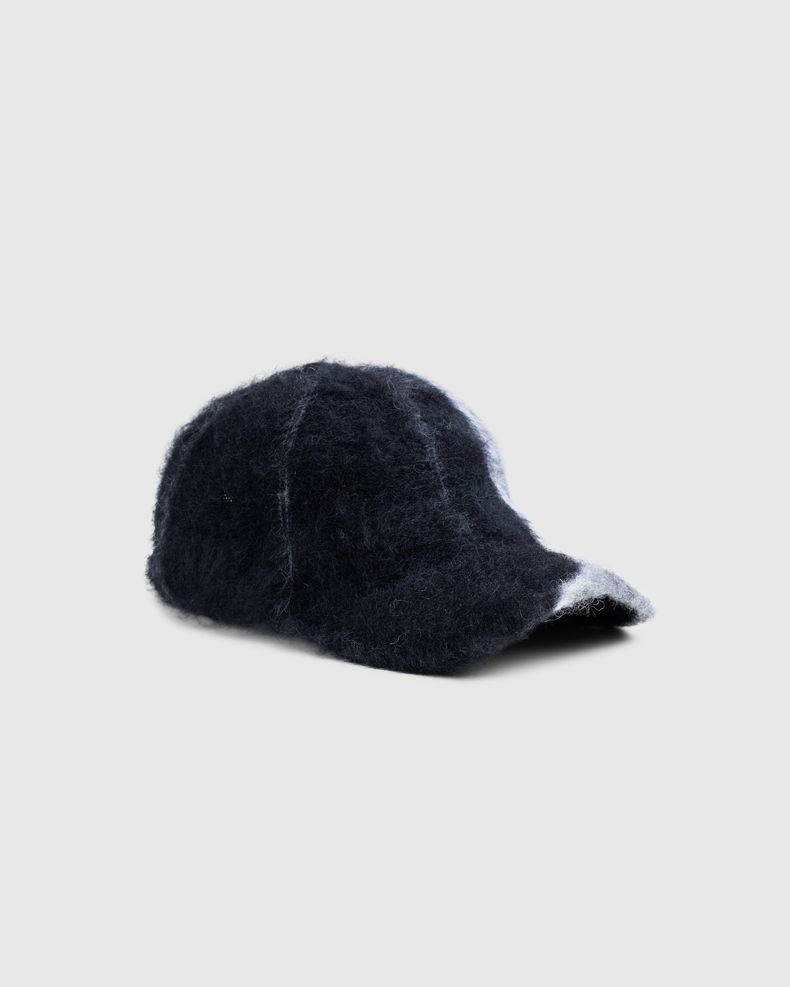 Mohair Wave Baseball Cap Chimney Sweep Black