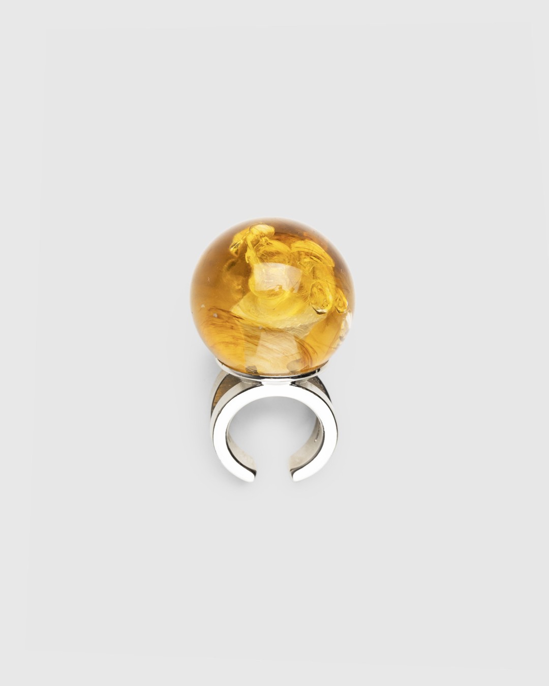 Jean Paul Gaultier – Smoke Ball Ring Caramel - Jewelry - Orange - Image 1