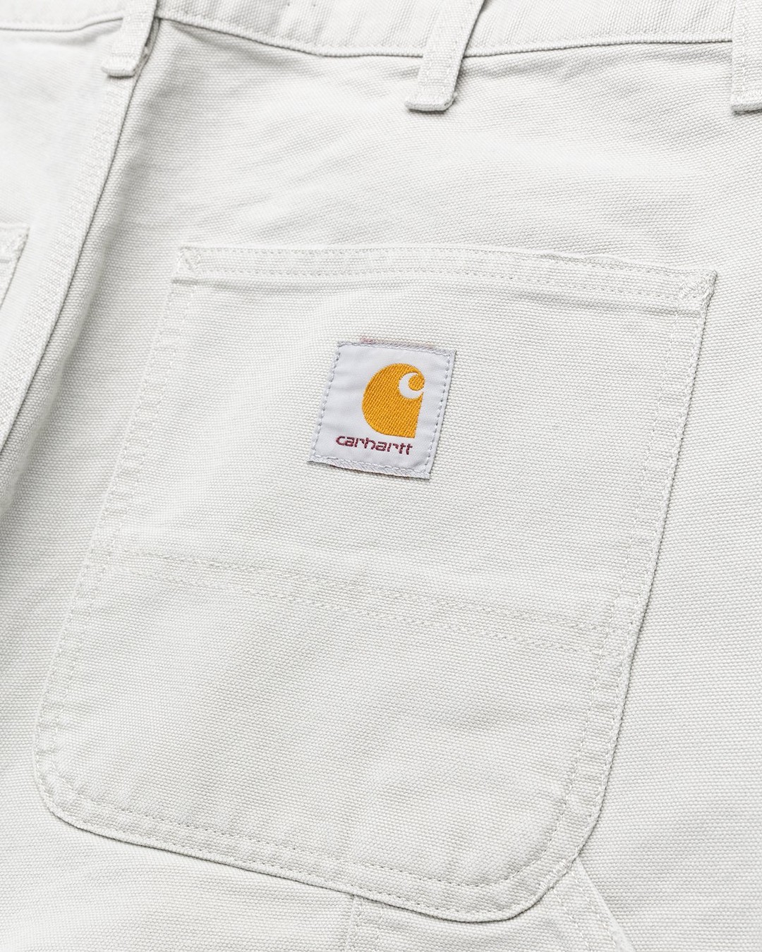 Carhartt WIP – Single Knee Pant Aged Canvas Grey - Pants - Grey - Image 3