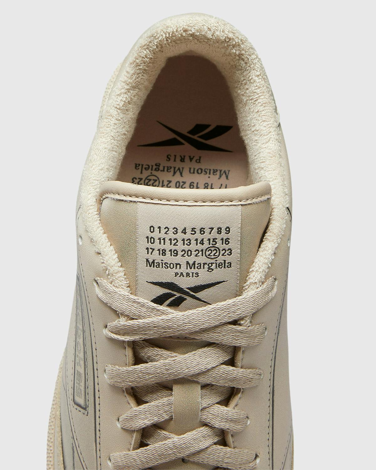 margiela reebok beige