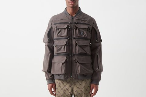 S2W8 テンカラ メッシュブッシュトレックジャケット アウトドア
