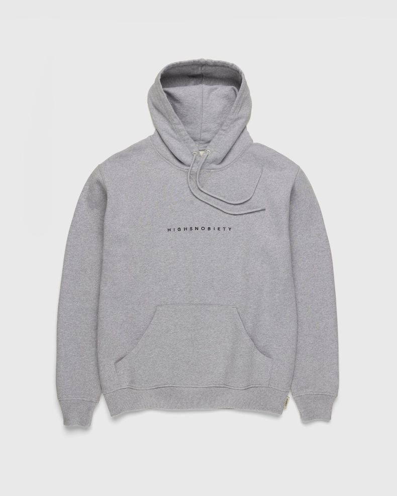 Highsnobiety – Staples Hoodie Heather Grey