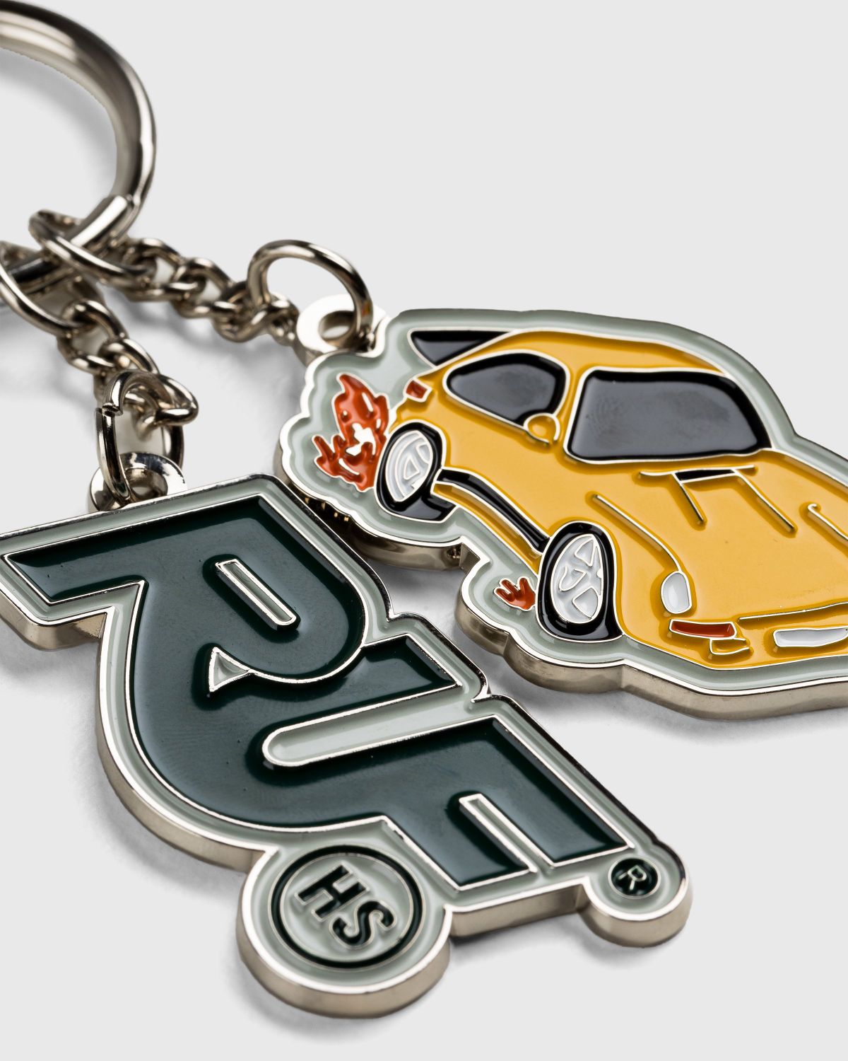 RUF x Highsnobiety – Car Keychain Yellow/Green - Lifestyle - Green - Image 2