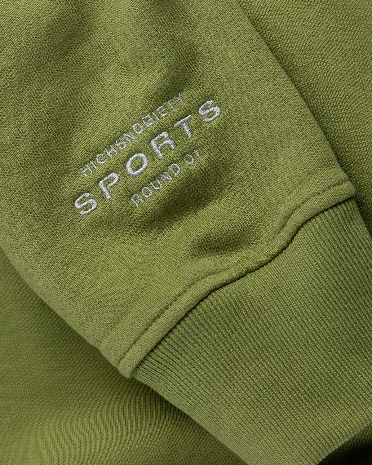 Highsnobiety – HS Sports Logo Crew Green - Sweats - Green - Image 6