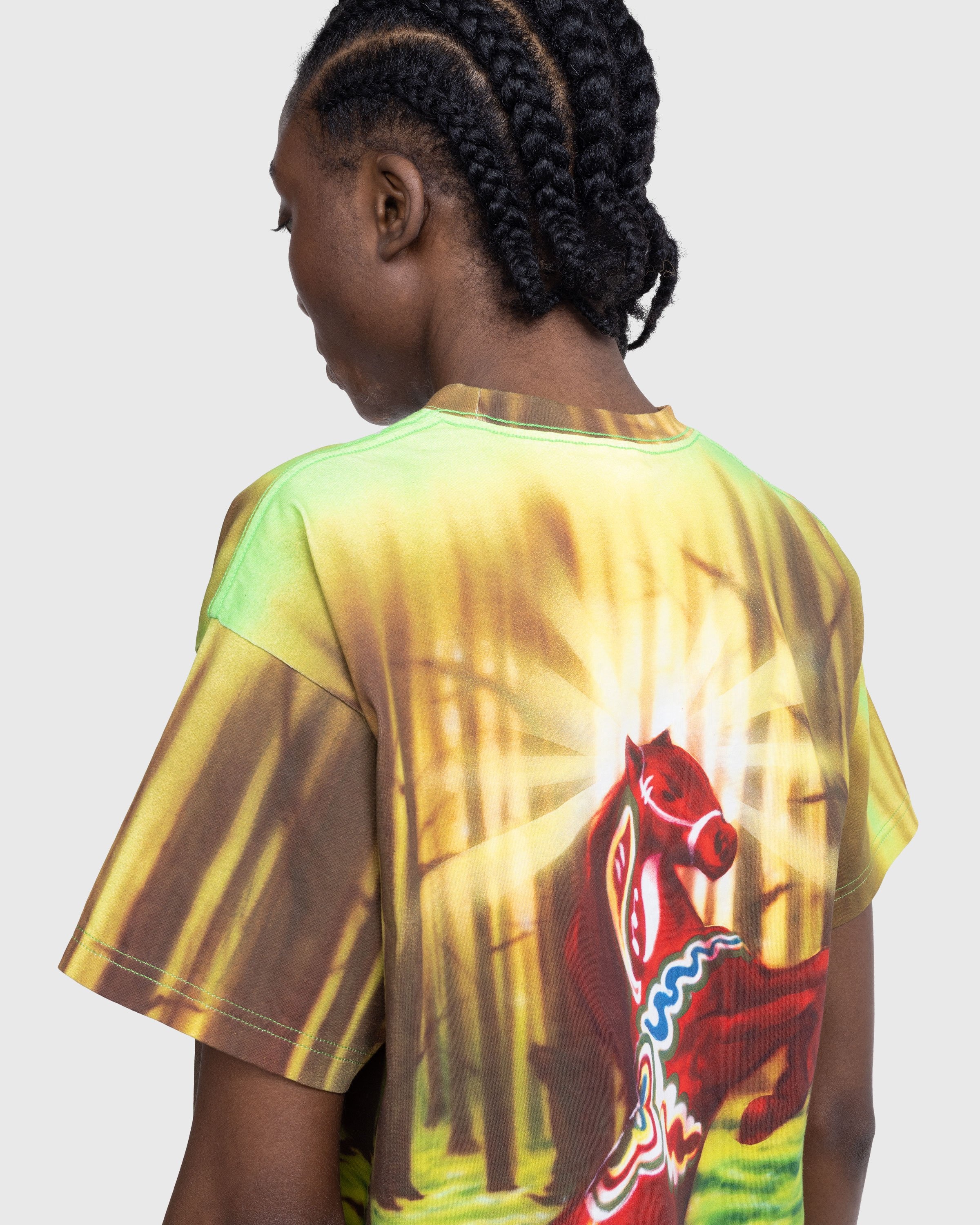 Stockholm Surfboard Club – Horse Airbrush T-Shirt Multi - Tops - Multi - Image 5