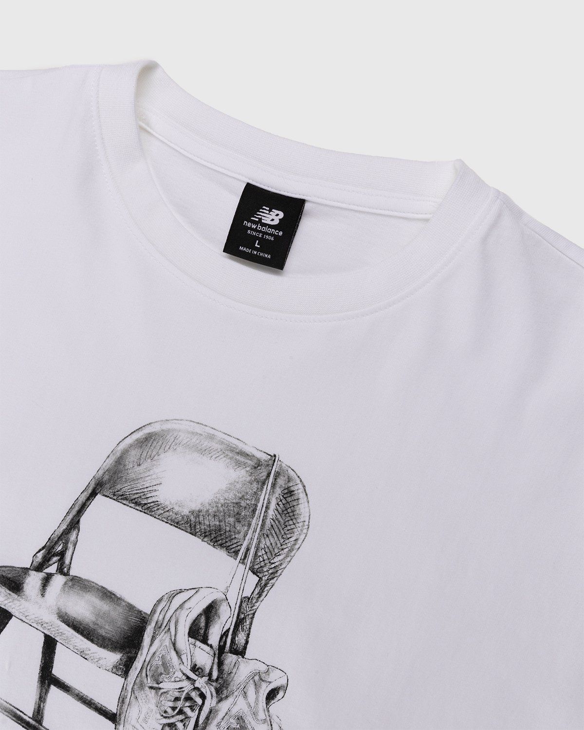 New Balance – Conversations Amongst Us Heavyweight T-Shirt White - T-shirts - White - Image 4
