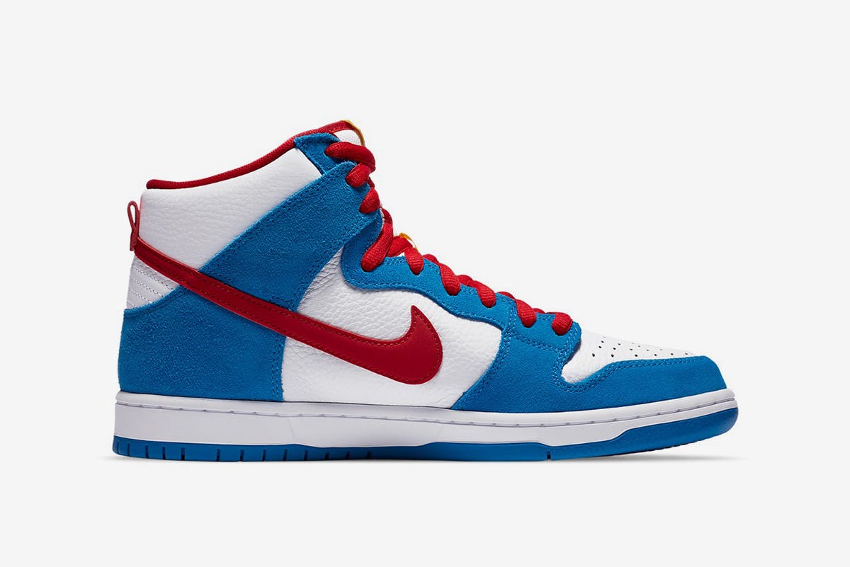 sb dunk high doraemon