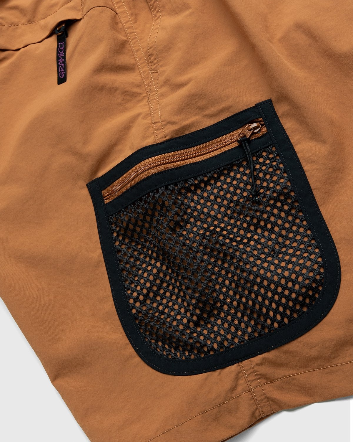 Gramicci x Highsnobiety – Shorts Rust - Active Shorts - Brown - Image 5