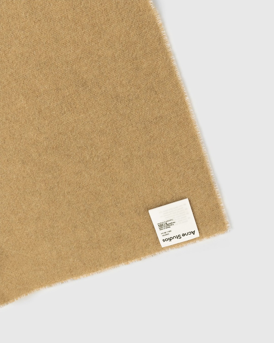 Acne Studios – Toronto Logo Scarf Brown - Scarves - Brown - Image 6