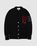 Colette Mon Amour x Thom Browne – Black Heart Cardigan - Sweats - Black - Image 1