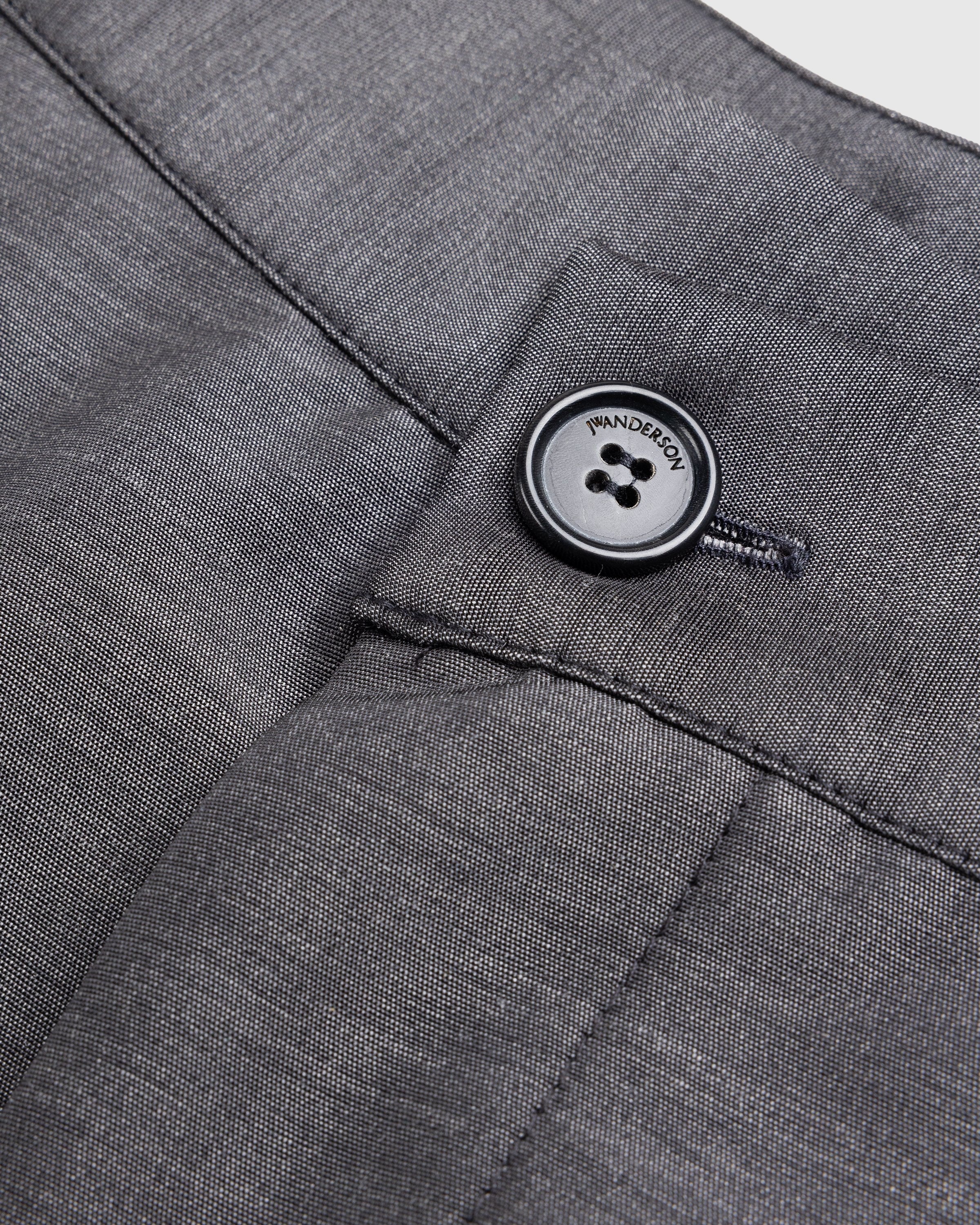 J.W. Anderson – Twisted Workwear Trousers Grey - Pants - Grey - Image 4