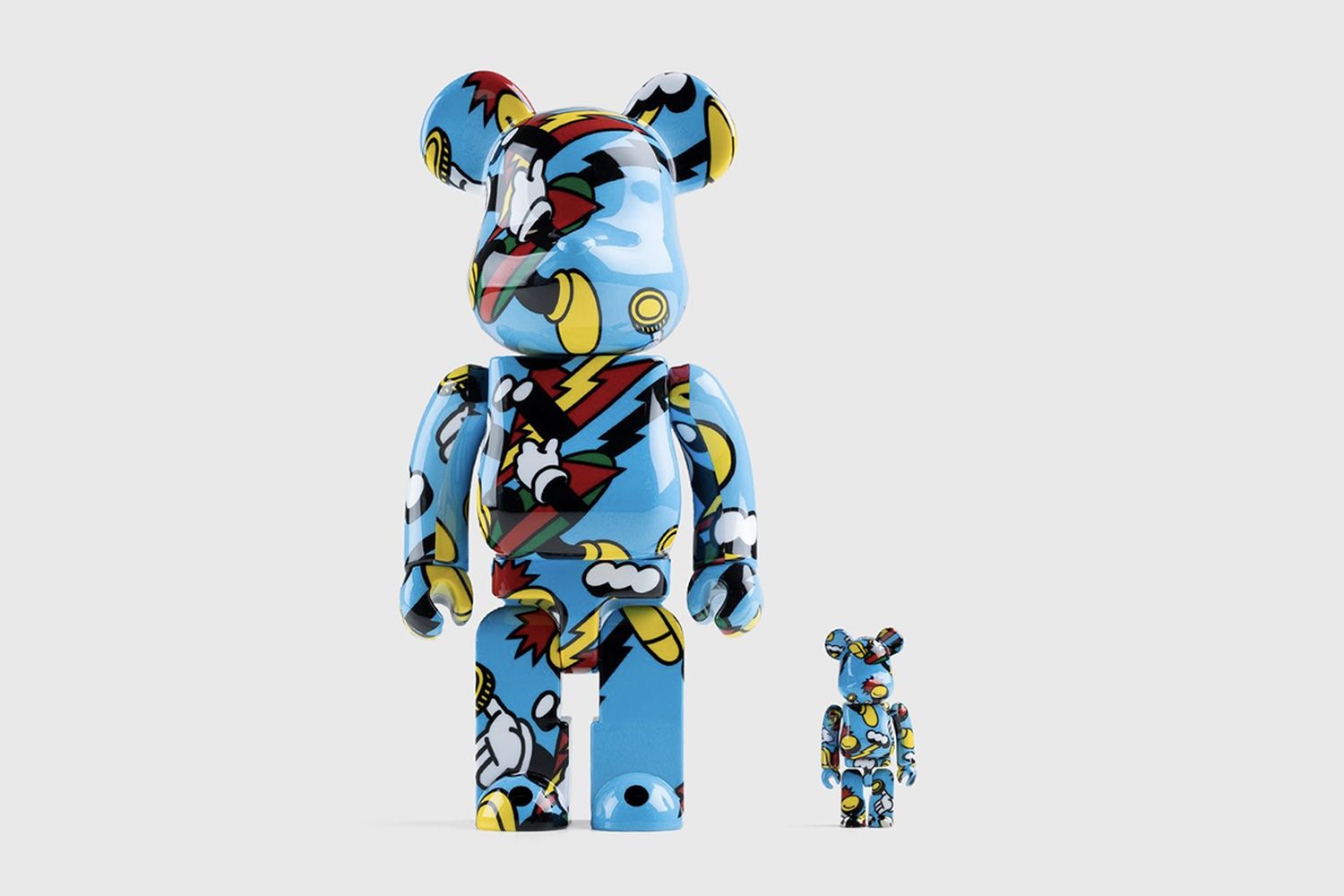 Be@rbrick "Grafflex" 100% and 400% Set