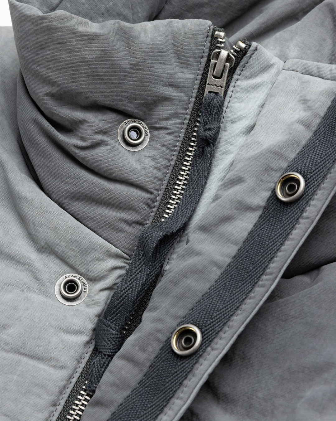 Acne Studios – Padded Nylon Jacket Gray - Outerwear - Grey - Image 4