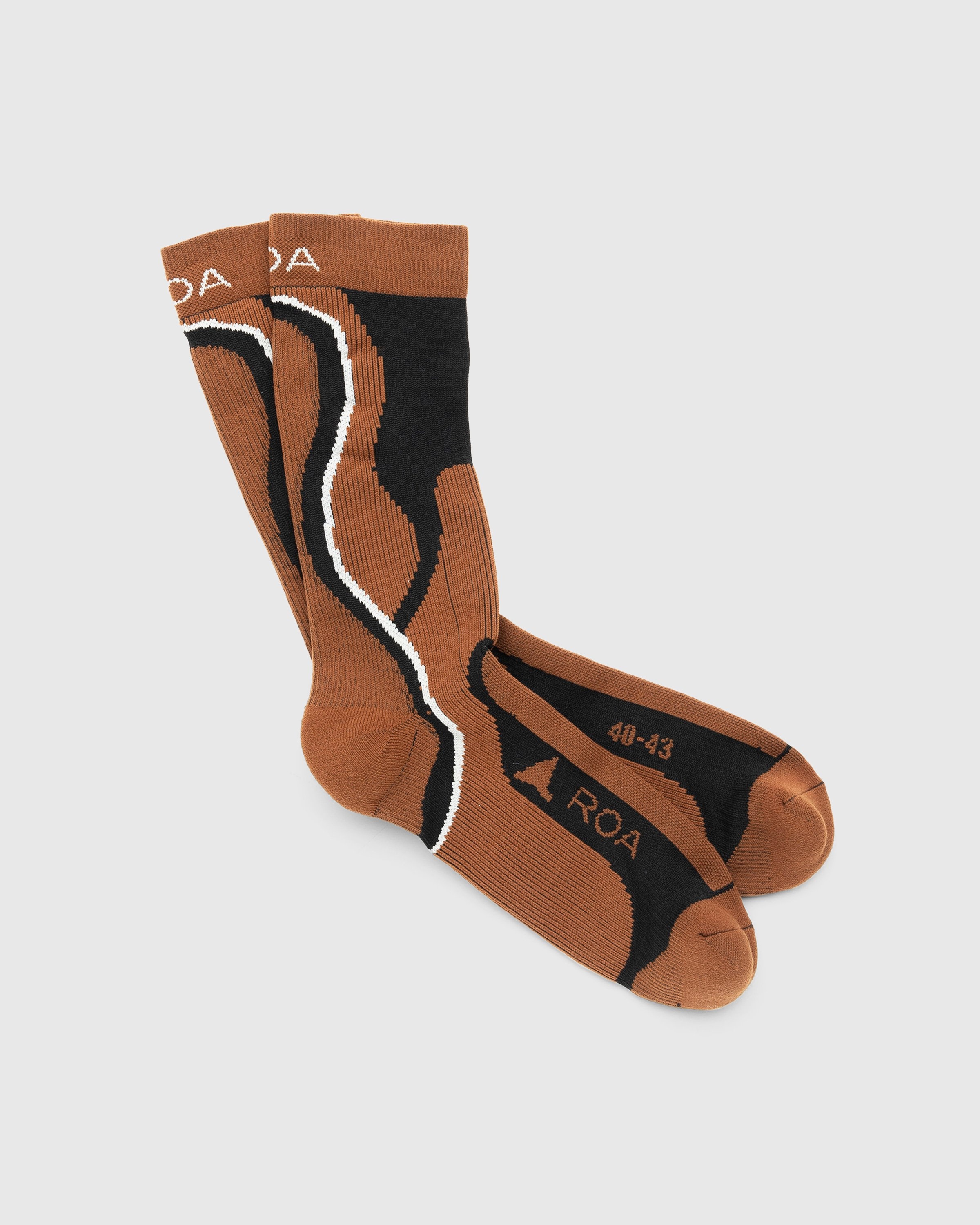 ROA – Mid-Calf Socks Red - Socks - Red - Image 1
