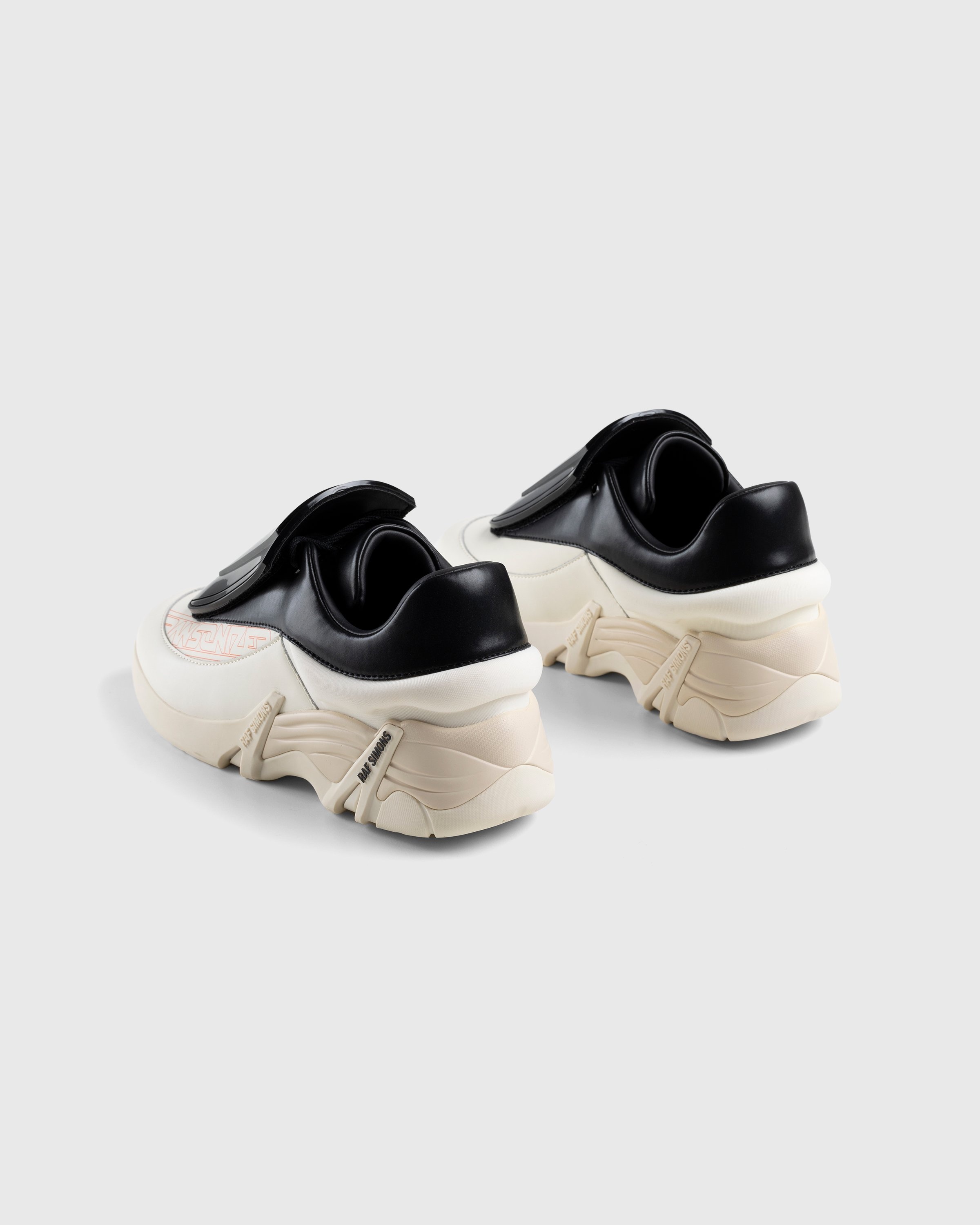 Raf Simons – Antei Black/White/Cream - Low Top Sneakers - Beige - Image 4