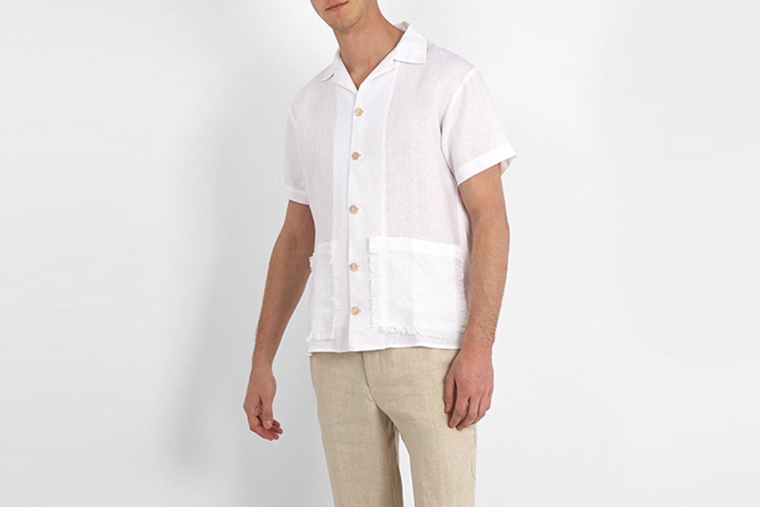 Patch Pocket Linen Shirt