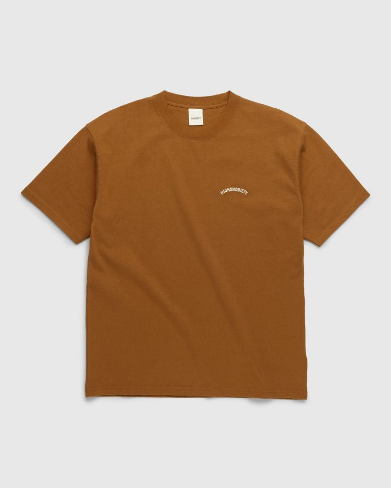 Highsnobiety – Heavy Logo Staples T-Shirt Acorn