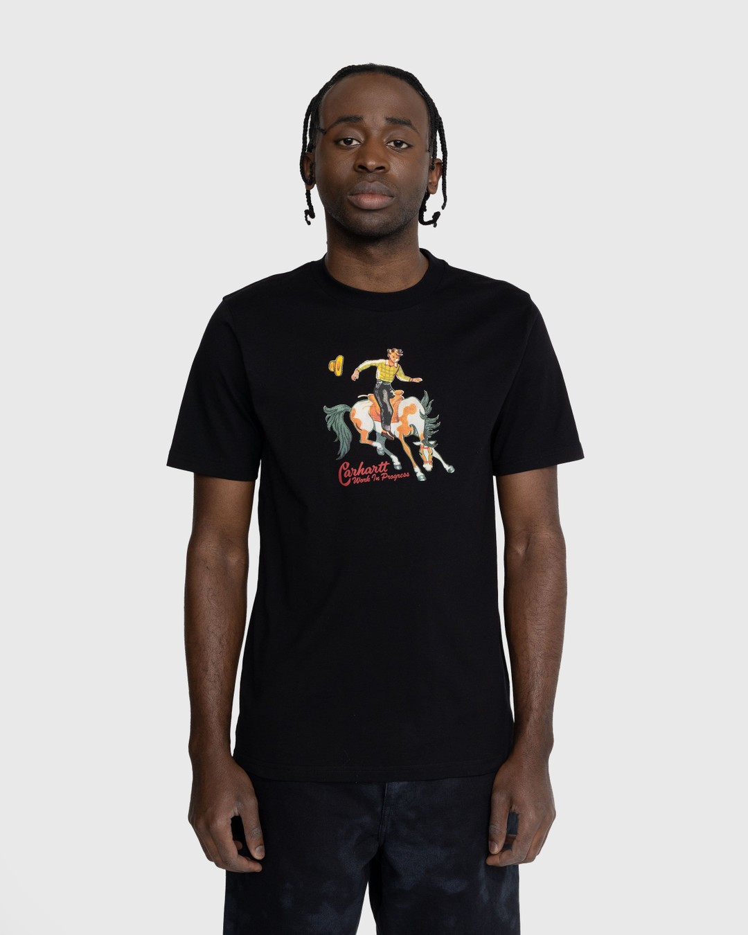 Carhartt WIP – Black Jack T-Shirt Black - Tops - Black - Image 2