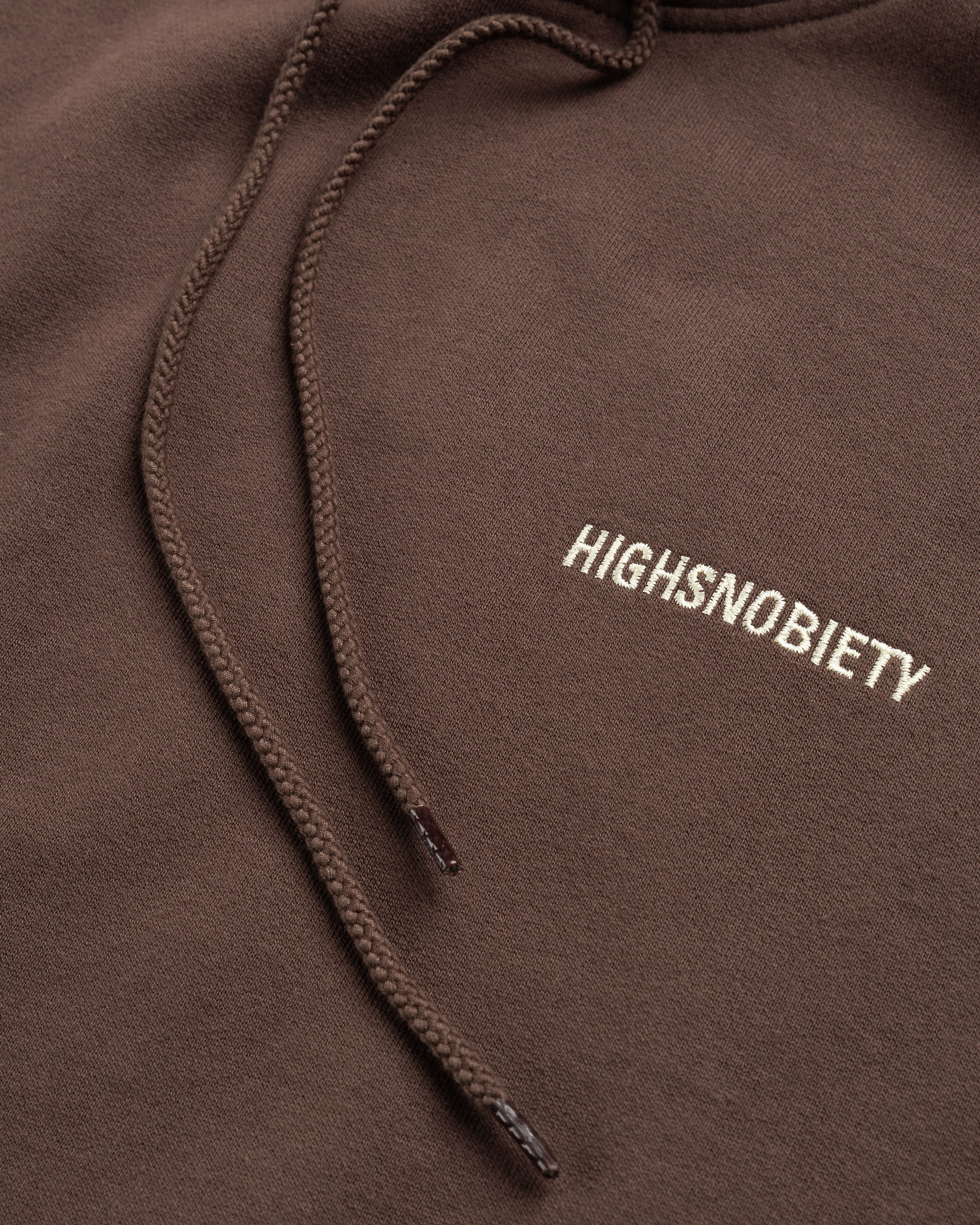 Highsnobiety – Neu York Hoodie Brown - Sweats - Black - Image 4