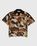 Marni – 50s Camo Mixed Material Bowling Shirt Soft Beige - Shirts - Beige - Image 1