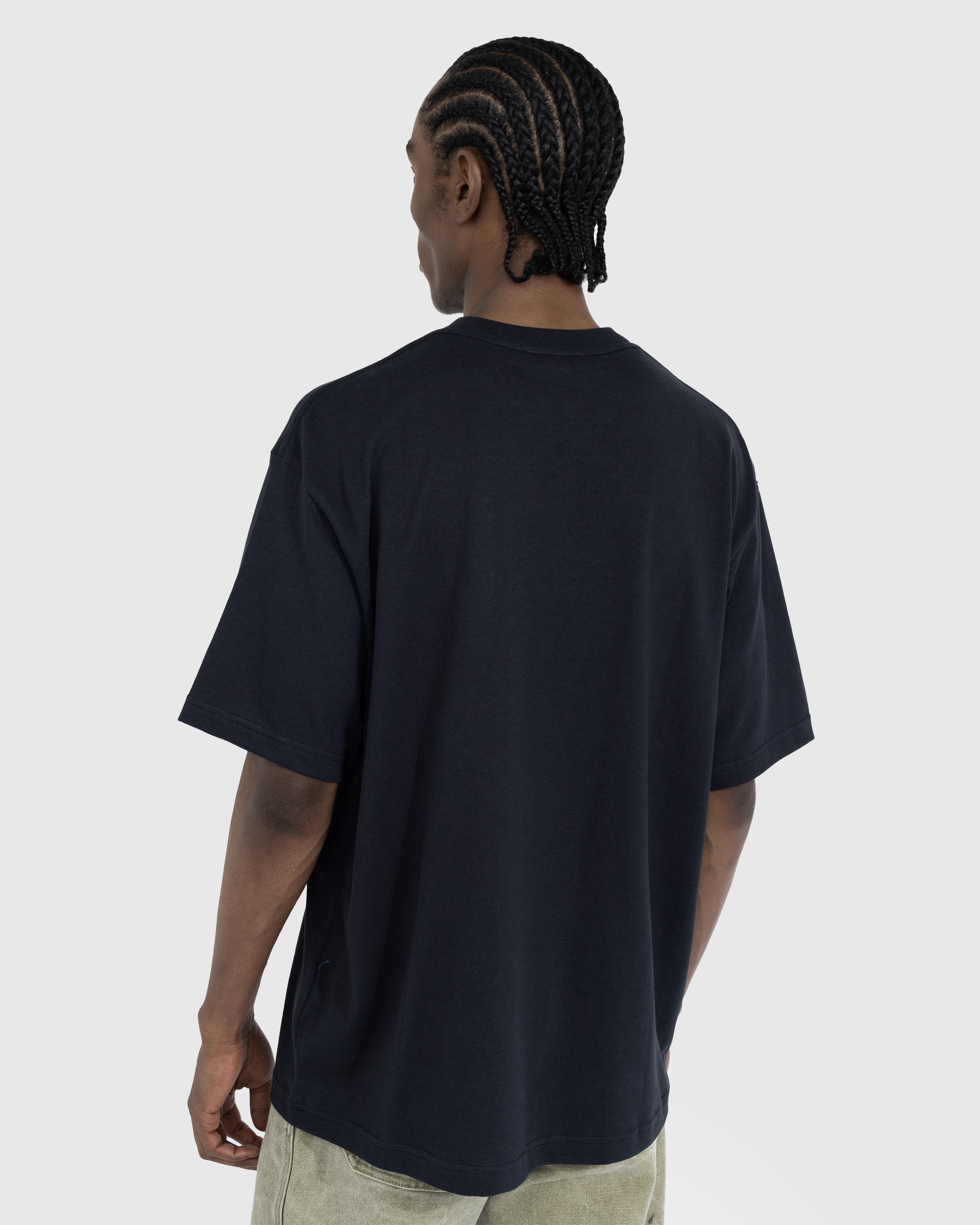 Acne Studios – Printed Dog T-Shirt Faded Black - Tops - Black - Image 3