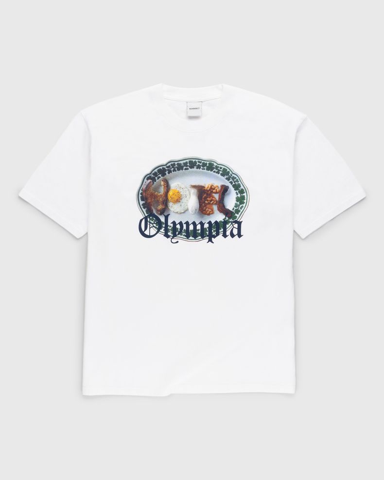 Hotel Olympia x Highsnobiety – Not In Paris 4 Breakfast T-Shirt White
