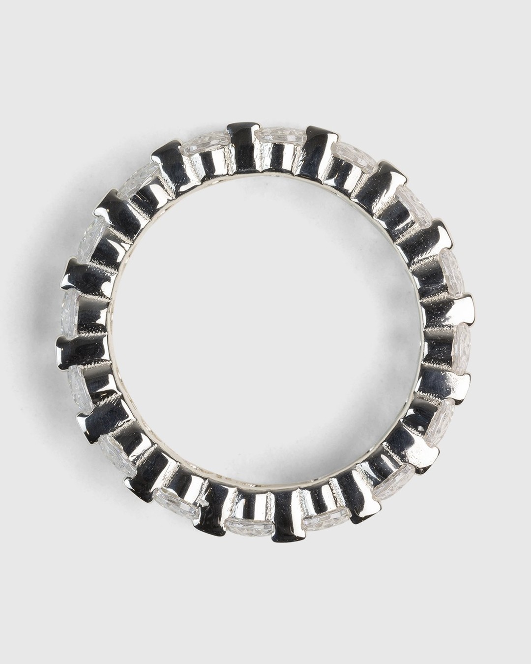 Hatton Labs – Eternity Ring White - Rings - White - Image 2