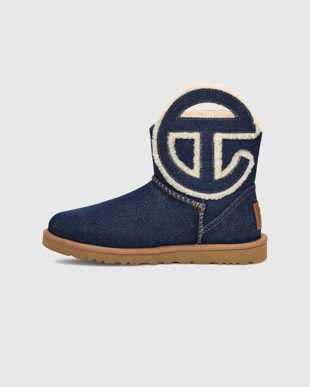 Ugg x Telfar – Logo Mini Boot Indigo - Boots - Blue - Image 2