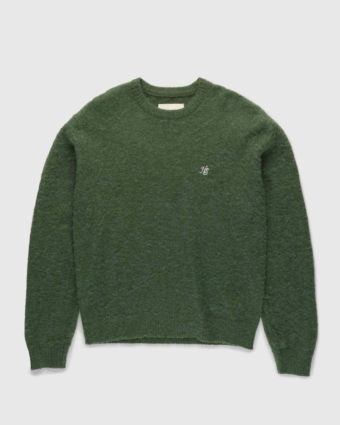 Highsnobiety – Mono Alpaca Sweater Green - Knitwear - Green - Image 1