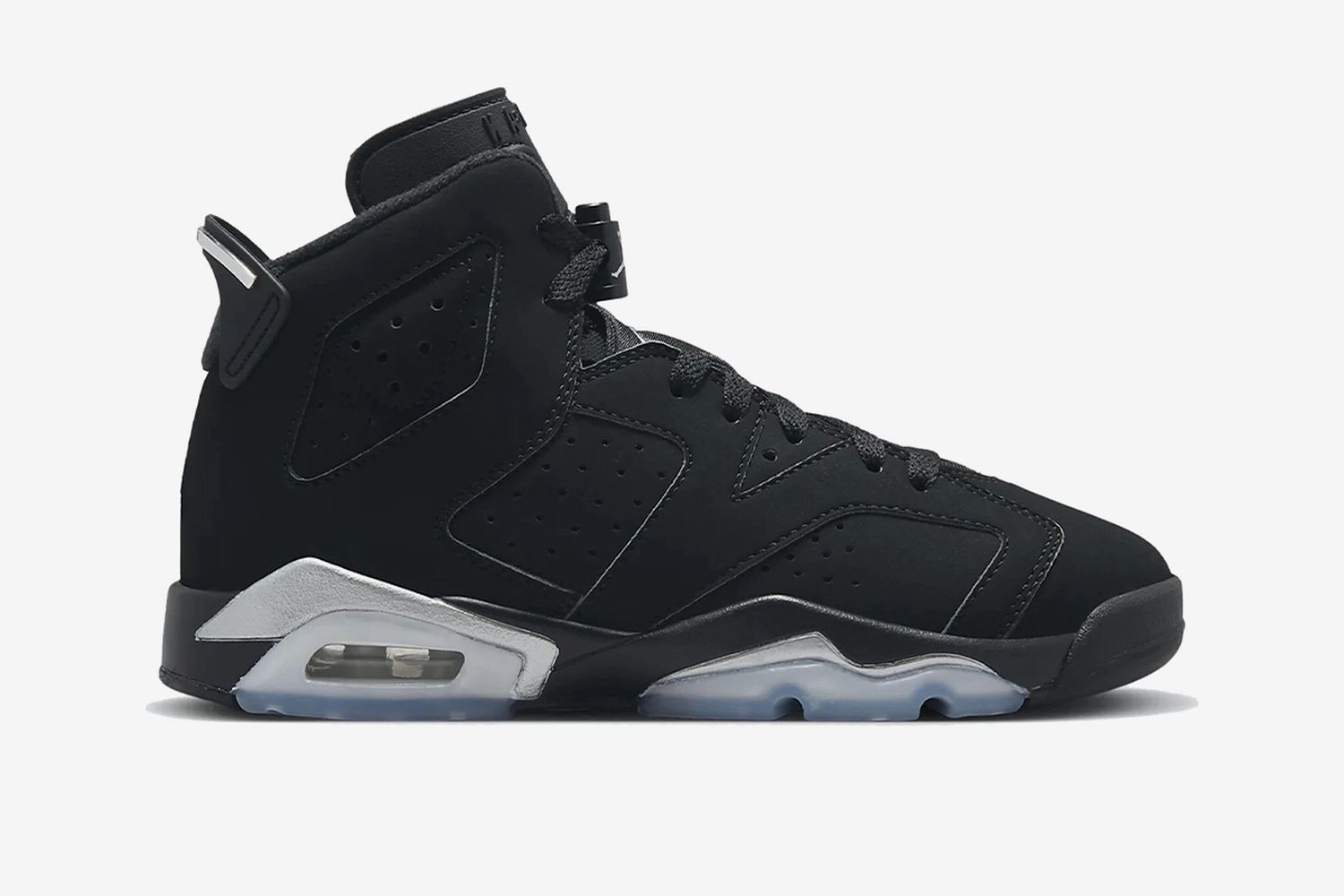 Jordan 6 Retro Chrome Metallic Silver