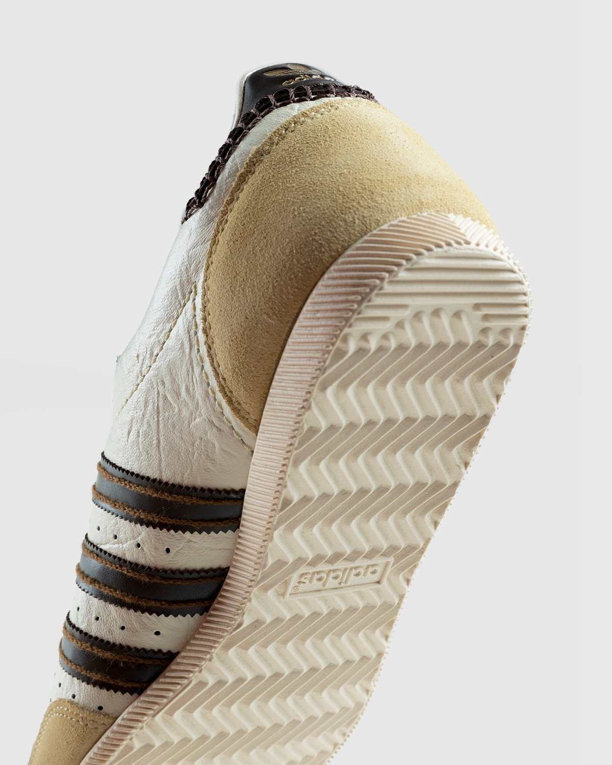 Adidas x Wales Bonner – Japan Cream White/Easy Yellow/Dark Brown - Low Top Sneakers - White - Image 6