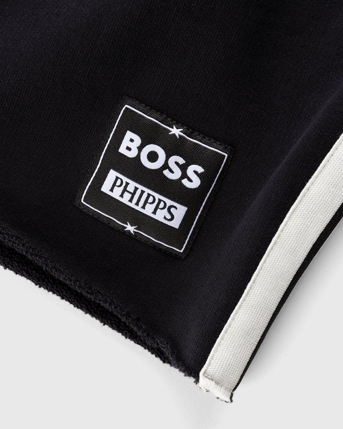 BOSS x Phipps – Organic Cotton Shorts Black - Shorts - Black - Image 3
