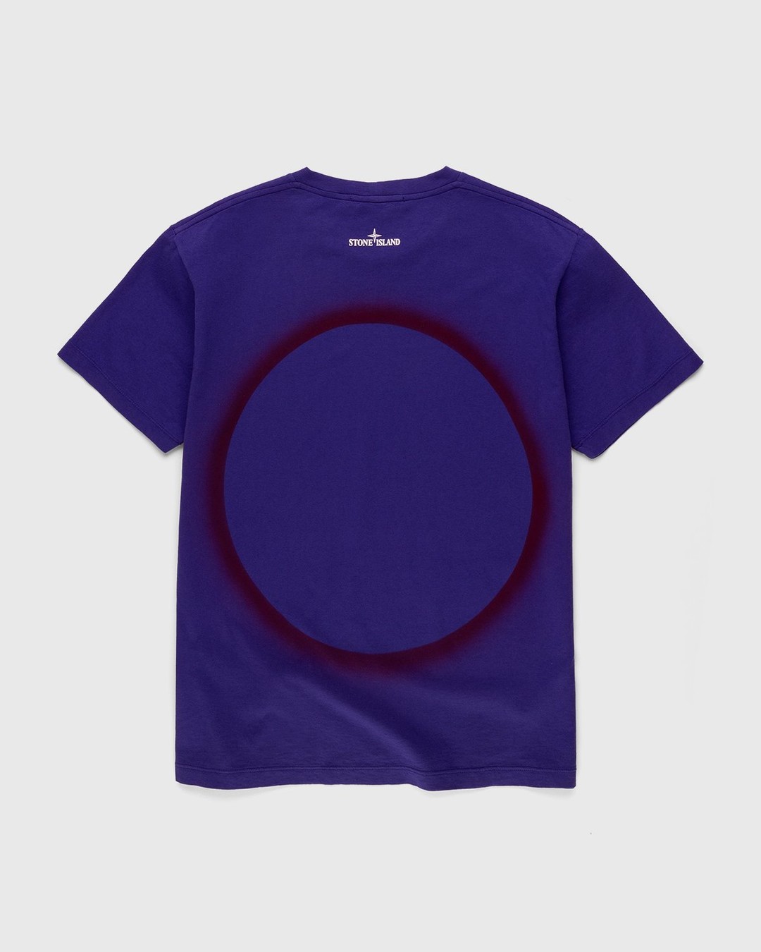 Stone Island – 2NS95 Garment-Dyed Solar Eclipse One T-Shirt Bright Blue - T-Shirts - Blue - Image 2