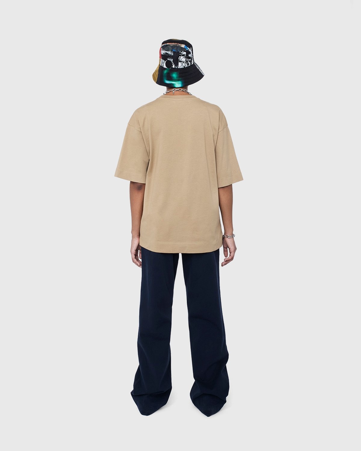 Dries van Noten – Heli Graphic T-Shirt Sand - T-shirts - Beige - Image 6