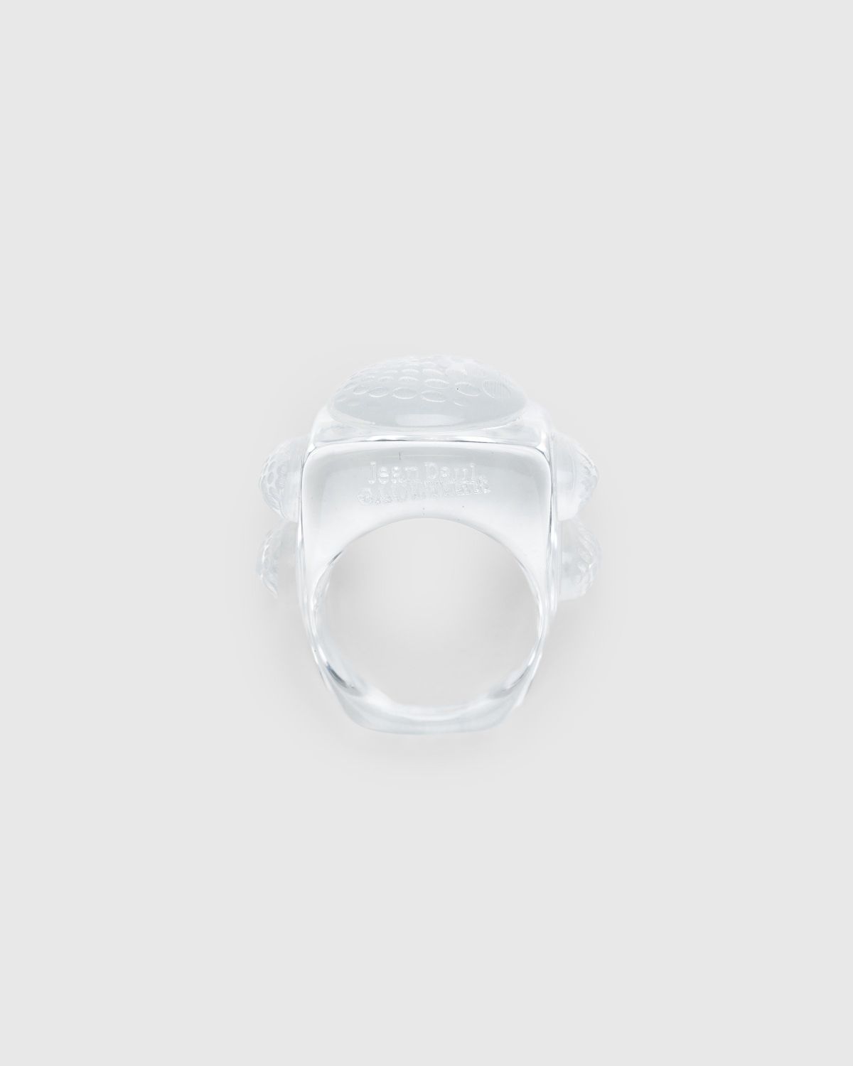 Jean Paul Gaultier – Ice Cube Ring Crystal - Jewelry - Orange - Image 2
