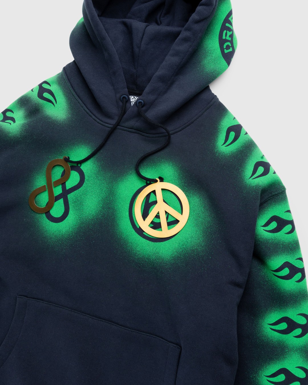 Stüssy x Dries van Noten – Stencil Hood - Sweats - Black - Image 4