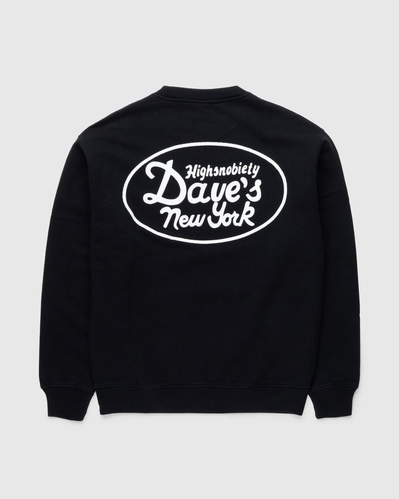 Dave's New York x Highsnobiety – Crewneck Black 
