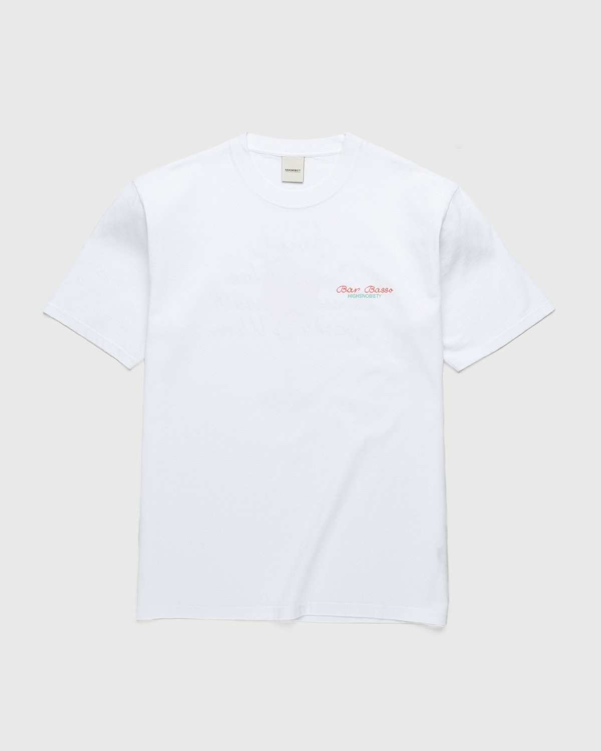 Bar Basso x Highsnobiety – Recipe T-Shirt White - T-shirts - White - Image 2