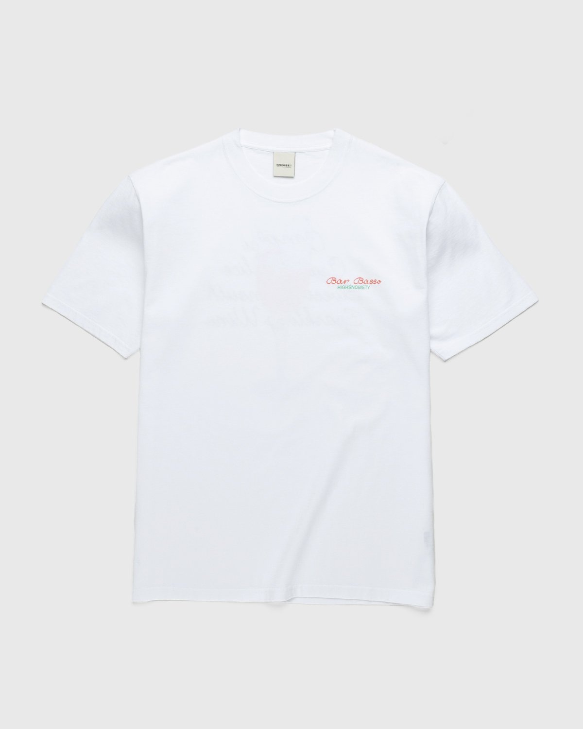 Bar Basso x Highsnobiety – Recipe T-Shirt White - T-shirts - White - Image 2
