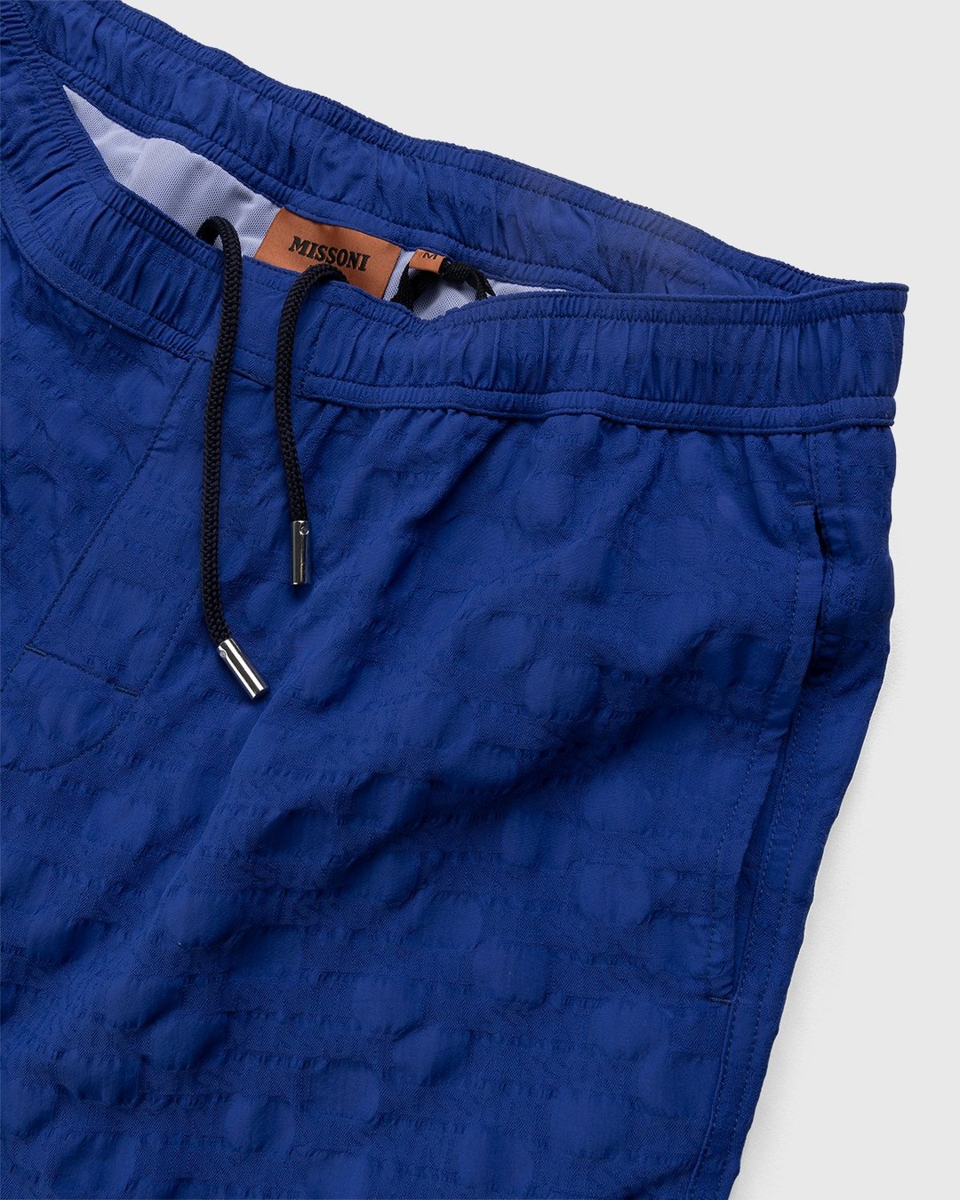 Missoni – Logo Swim Trunks Blue - Shorts - Blue - Image 5