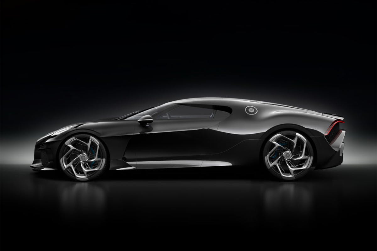 bugatti la voiture noire