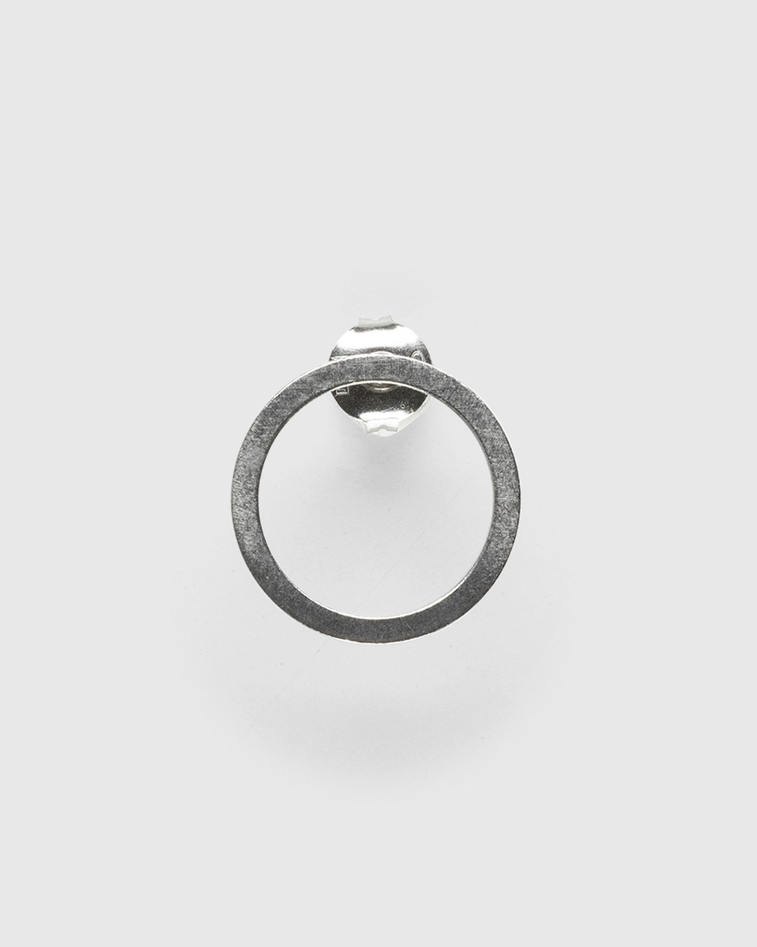 Maison Margiela – Hoop Earring Silver - Jewelry - Silver - Image 1