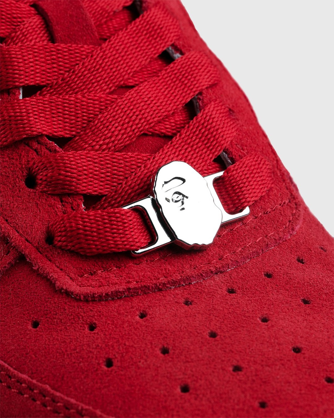BAPE x Highsnobiety – BAPE STA Red - Low Top Sneakers - Red - Image 6